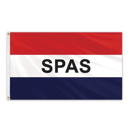 Global Flags Unlimited Spas Message Flag 3'x5' Standard Flag 204680
